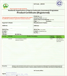 Certificate Sample